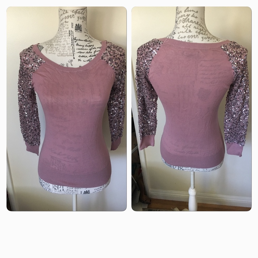 American Eagle sequin sweater